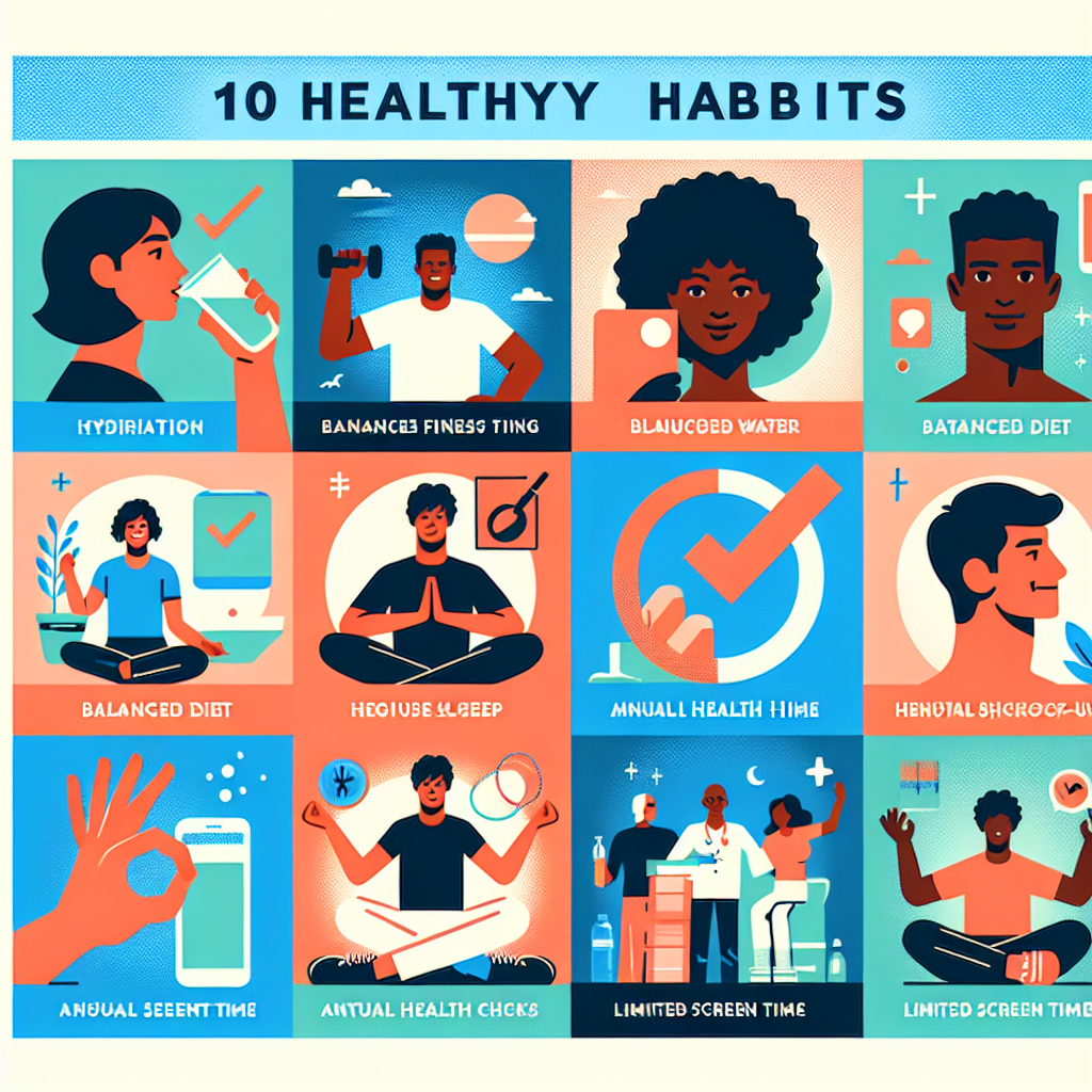 Top 10 Healthy Habits Backed by Research